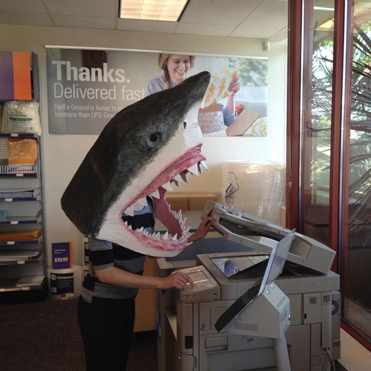 shark mask