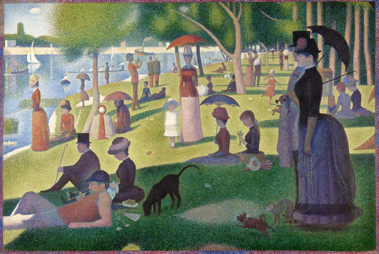 Georges Seurat painting