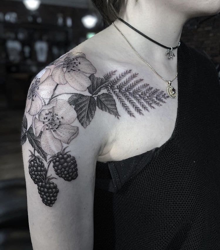flowers tattoo