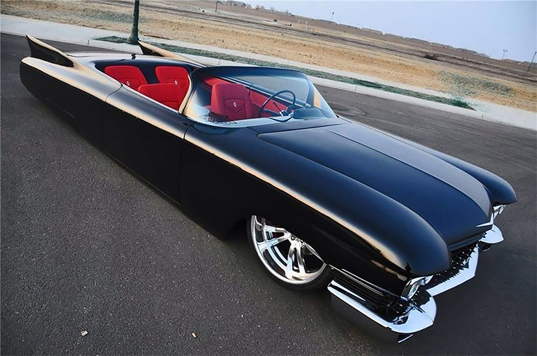 black Cadillac 