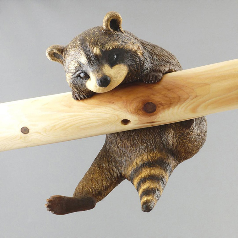  animal wood sculpture