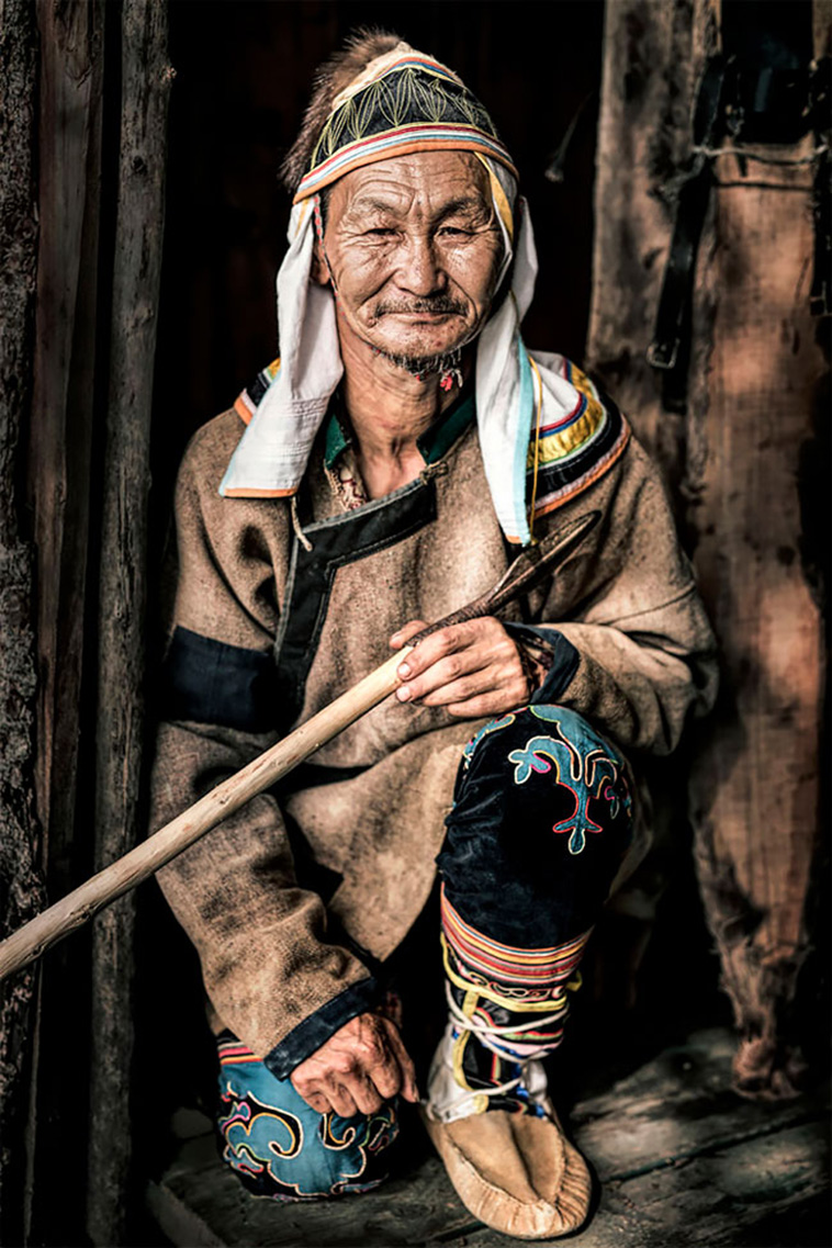 siberian people portraits