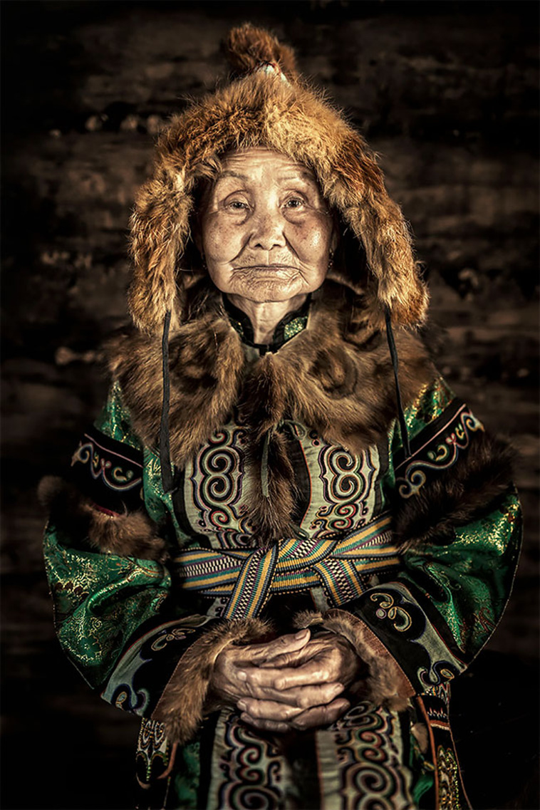 portraits of siberian people