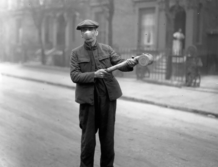 1918 Spanish Flu mask