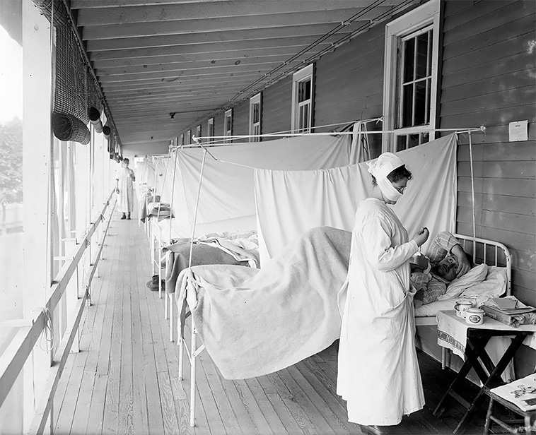 1918 Spanish Flu mask