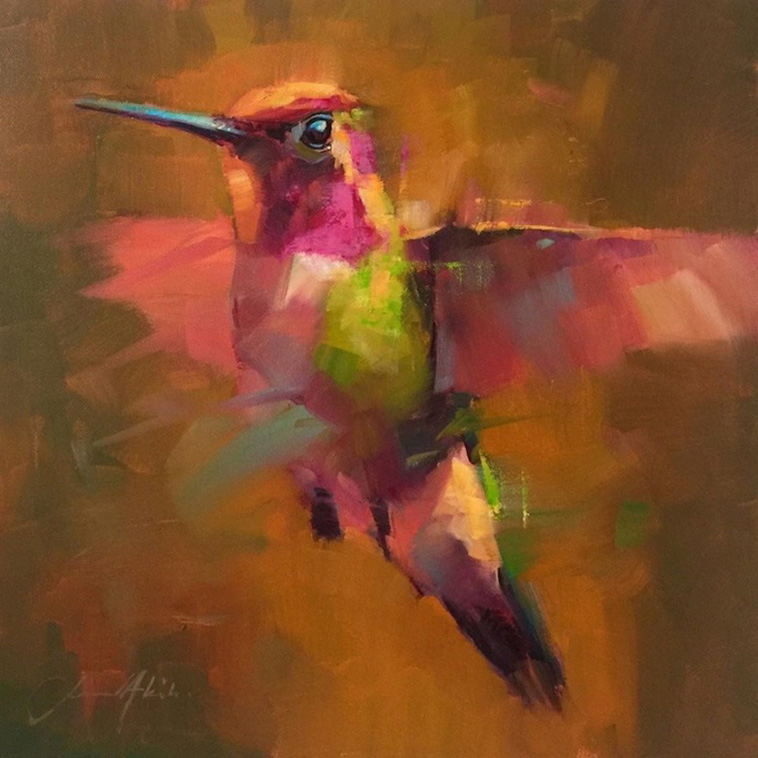 colorful Bird Paintings