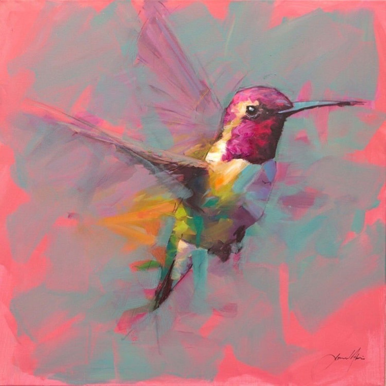 colorful Bird Paintings
