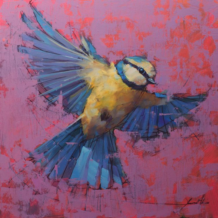 Vibrant Bird Paintings