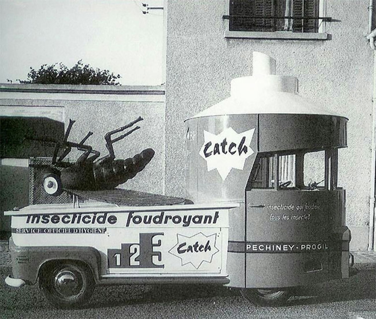 Fantastic French Publicity Caravans