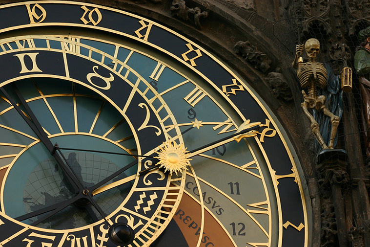  medieval astronomical clock