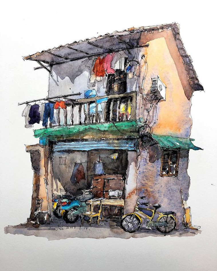 watercolor paintings