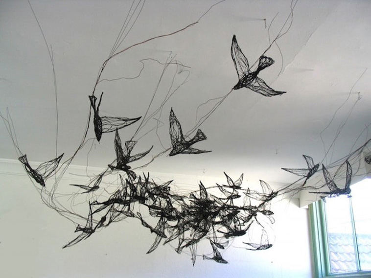 wire sculptures art