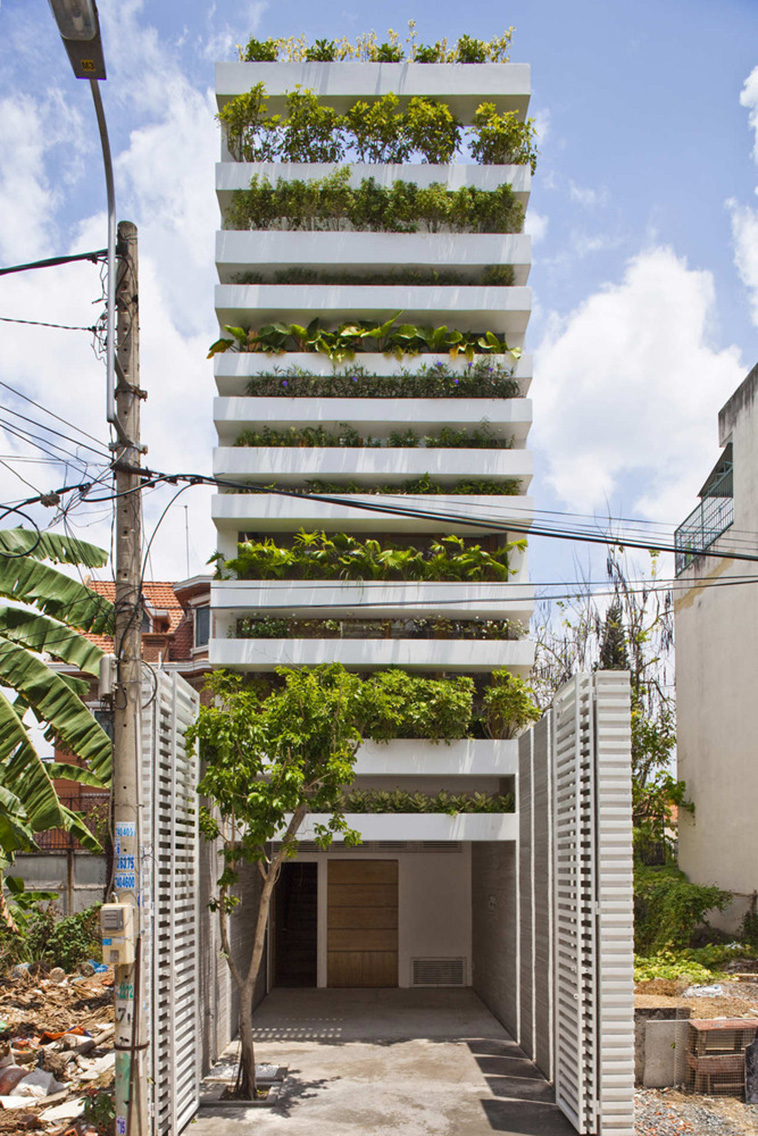 narrow house