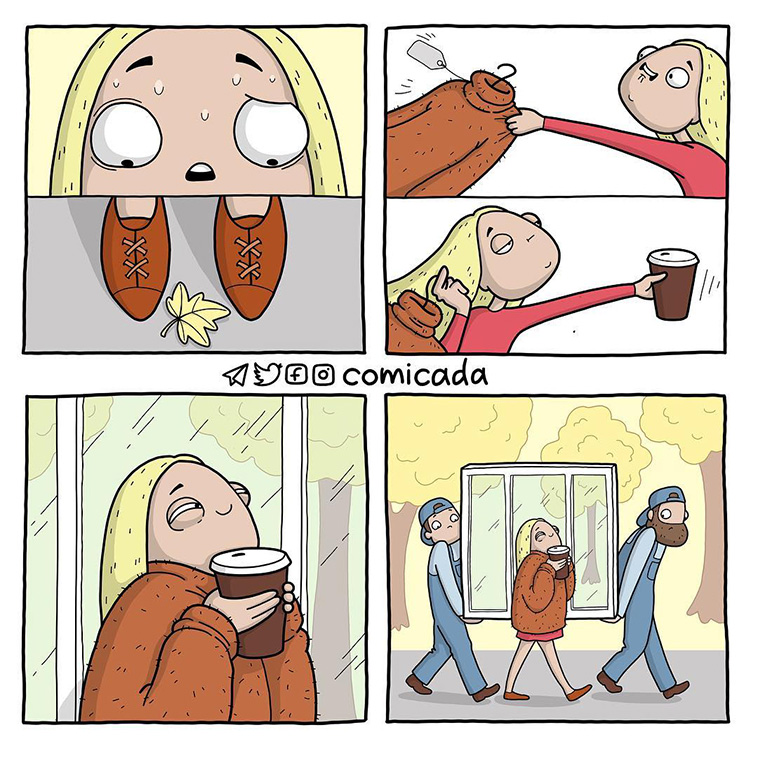 illustrations girl problems