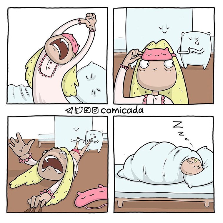 illustrations girl problems