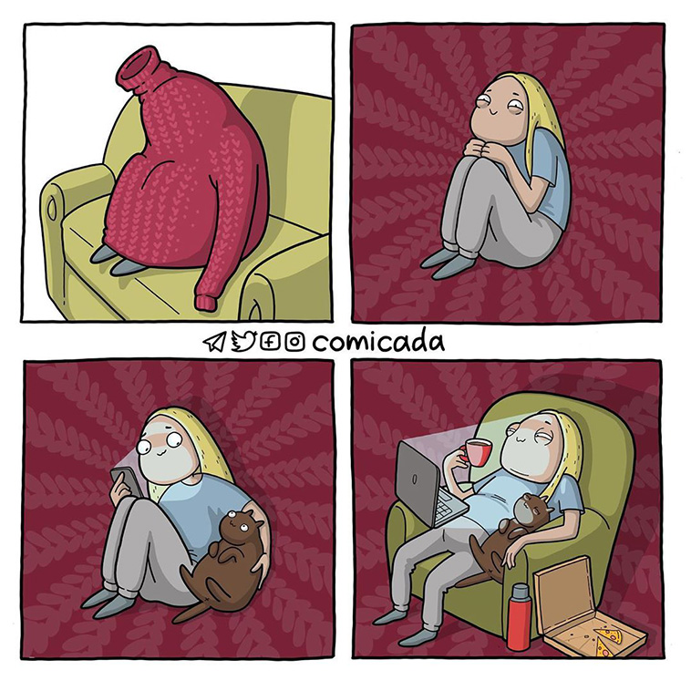 comics girl problems