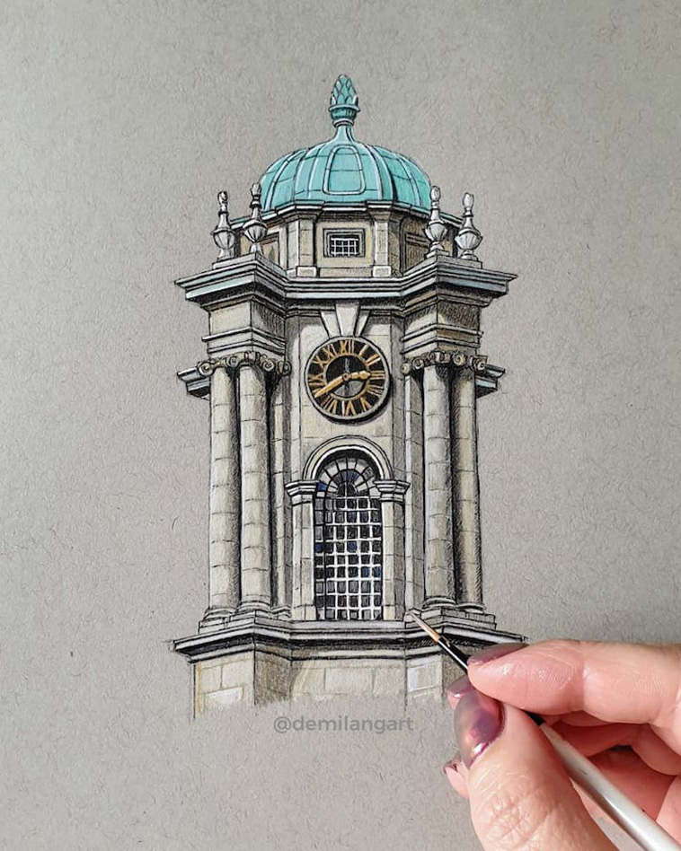 detailed architectural drawings