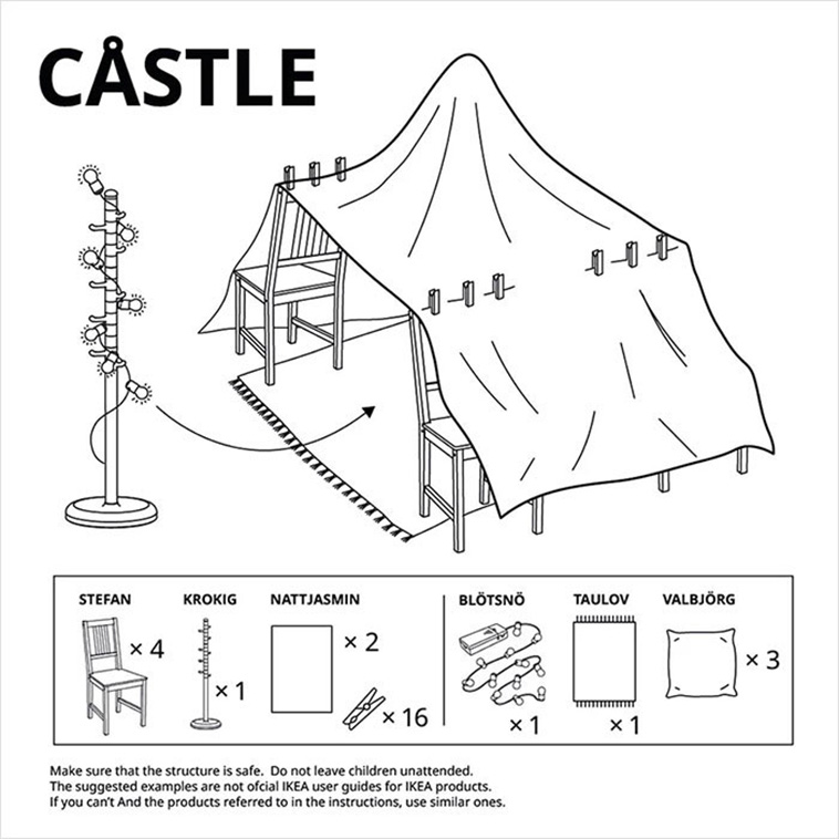 furniture forts and tents
