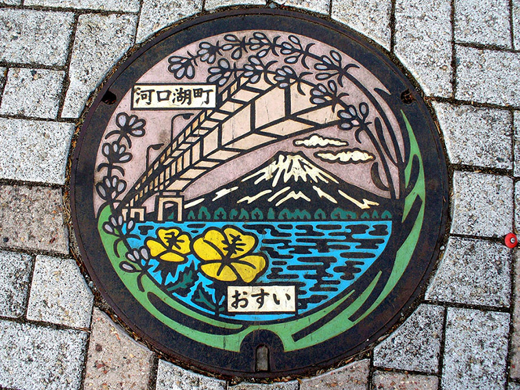 manhole covers in japan