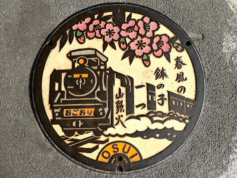 manhole covers in japan