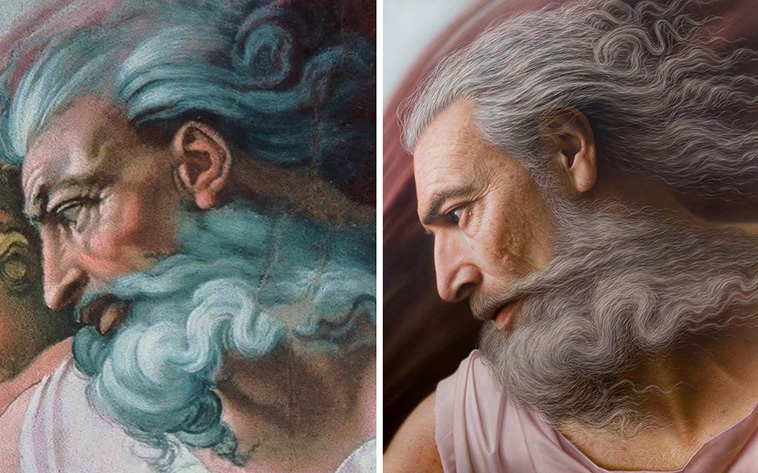  Michelangelo’s God 