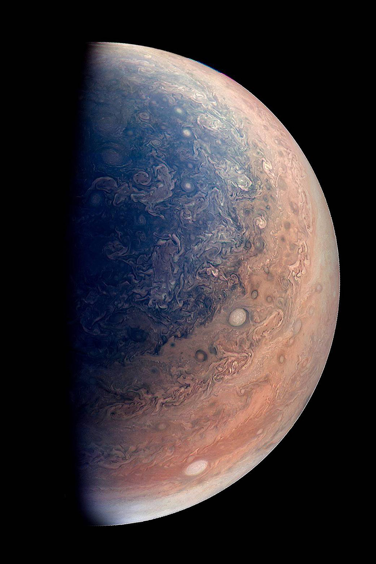 Jupiter’s Swirling Atmosphere