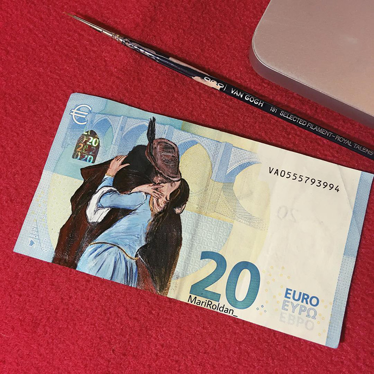 european banknotes art