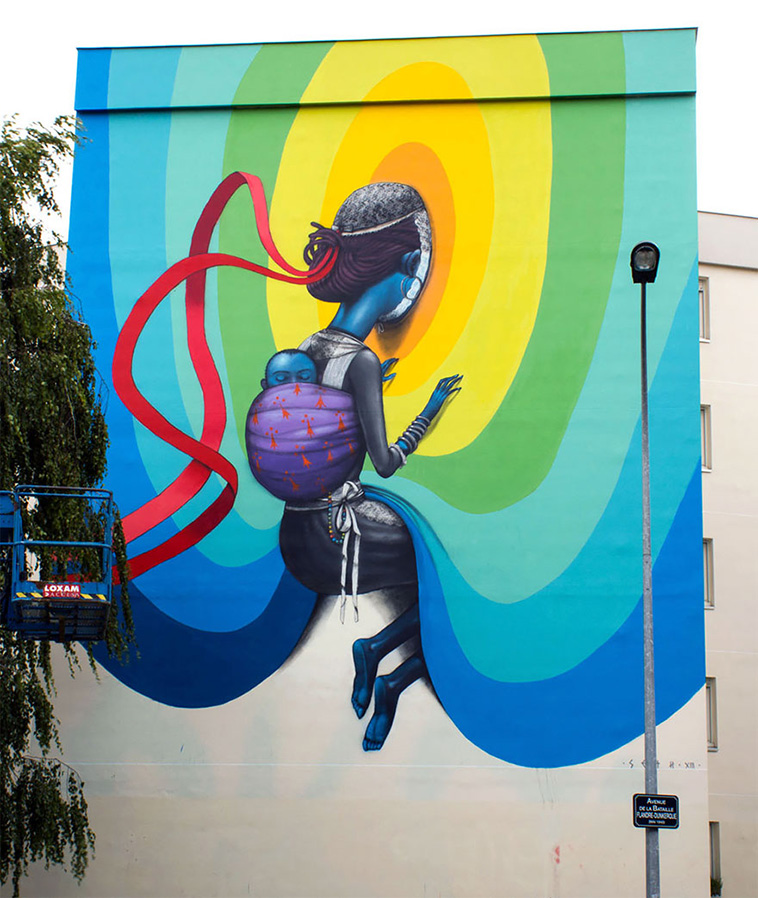 large-scale murals