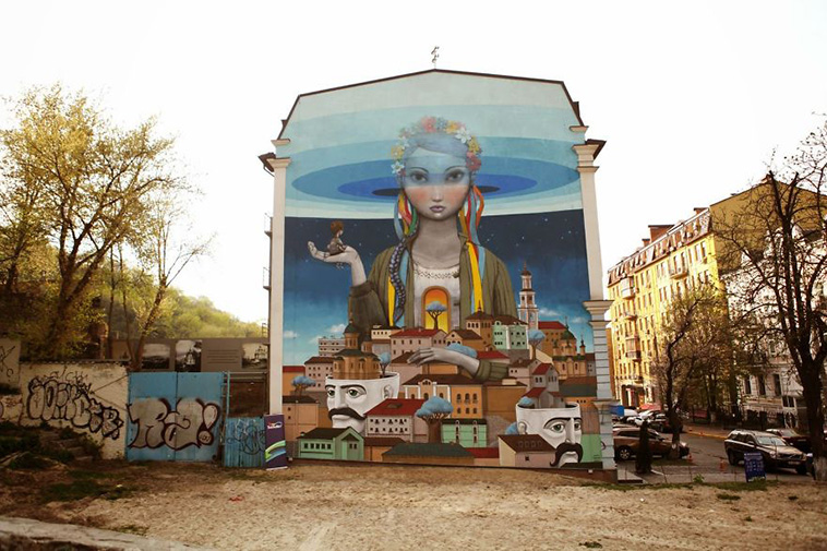 large-scale murals