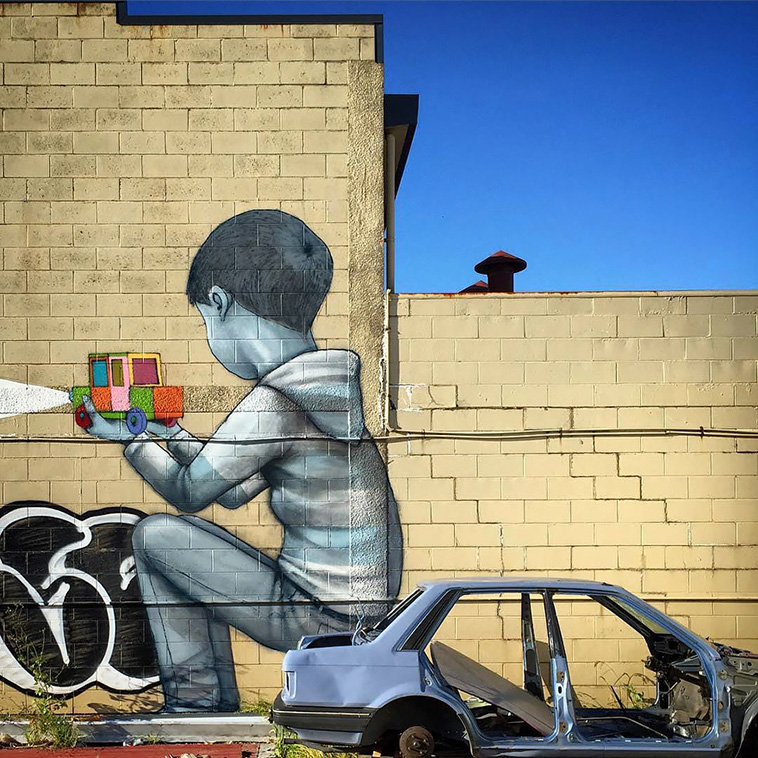 large-scale murals