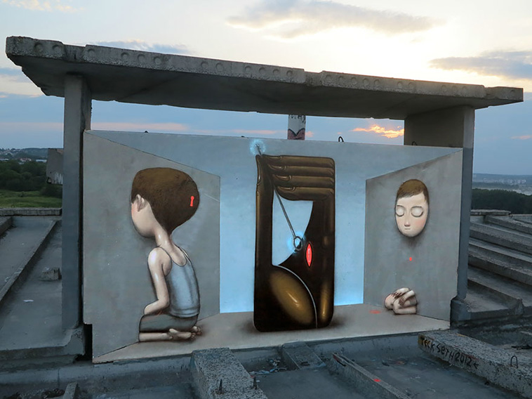 large-scale murals