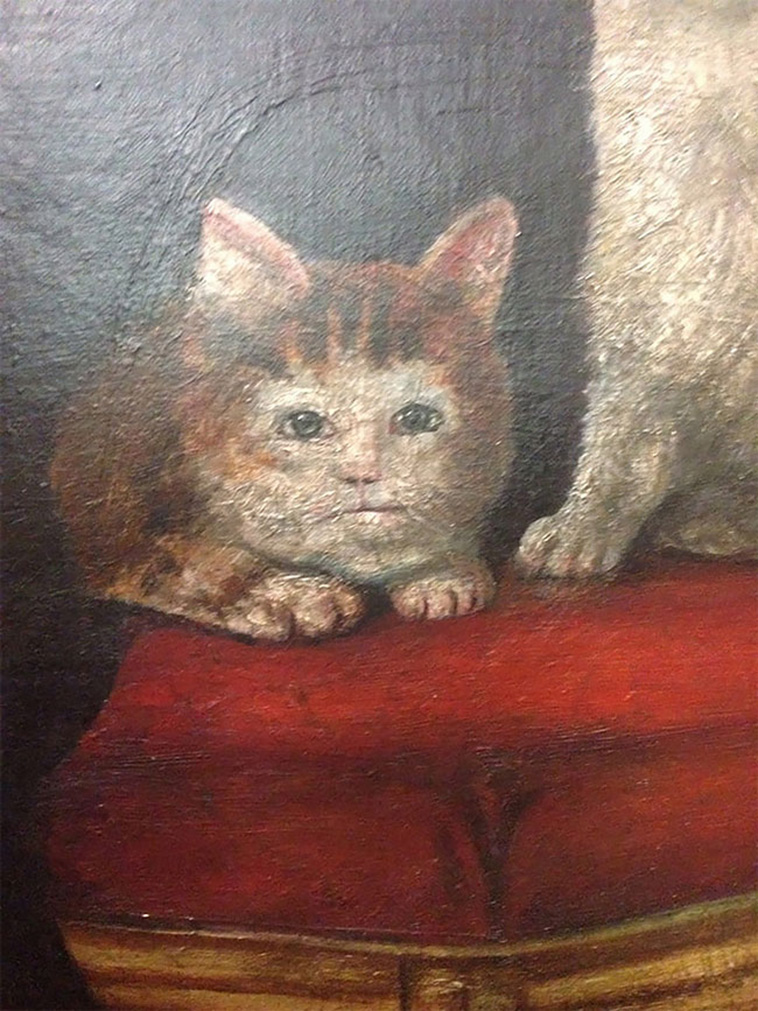 Ugly Medieval Paintings Of Cats