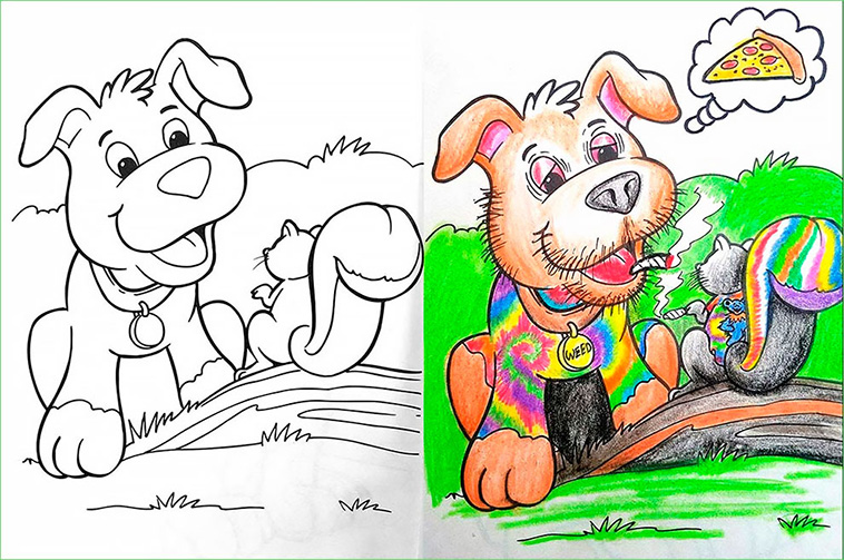 adults coloring child books