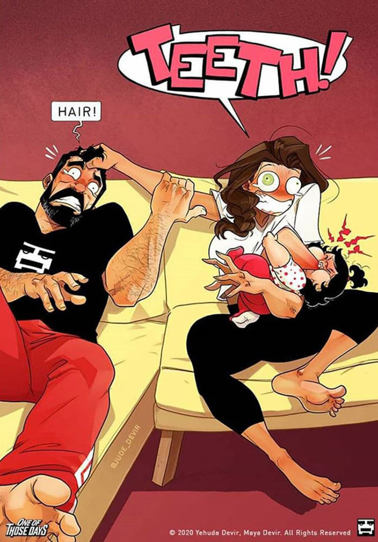 funny family life comics