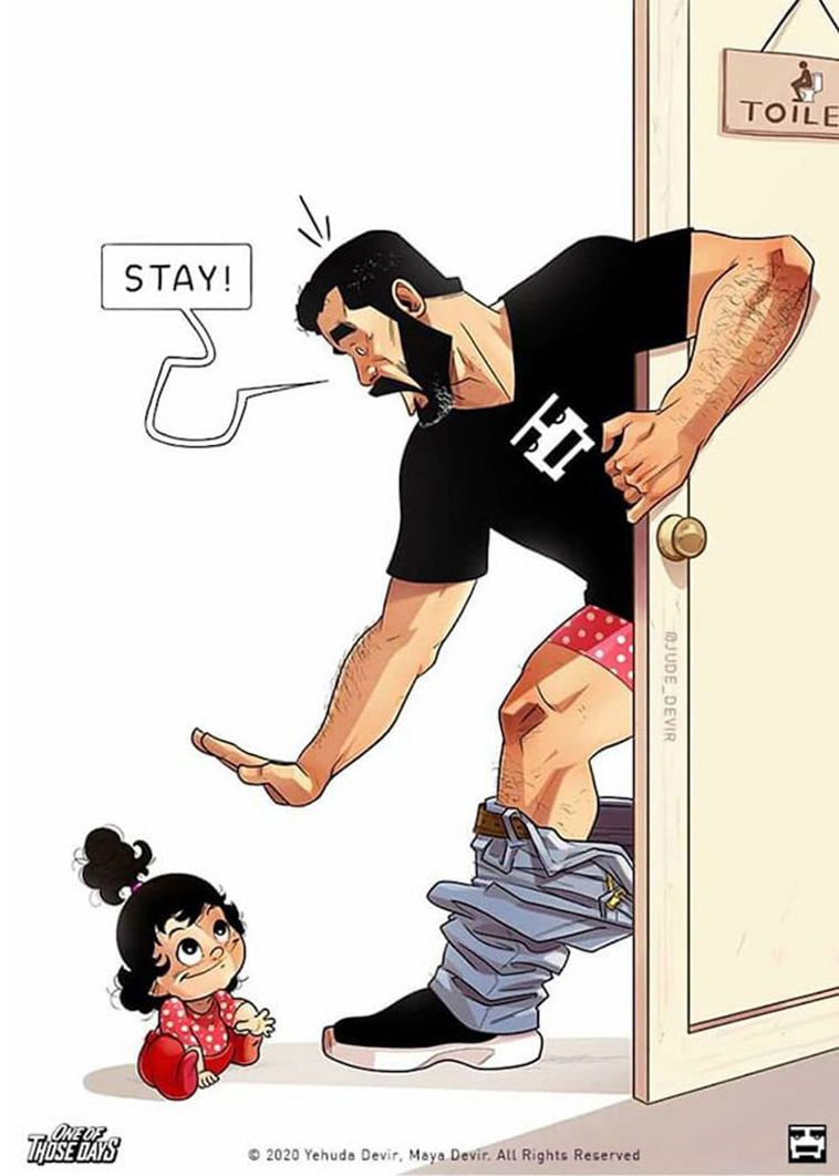 funny family life comics
