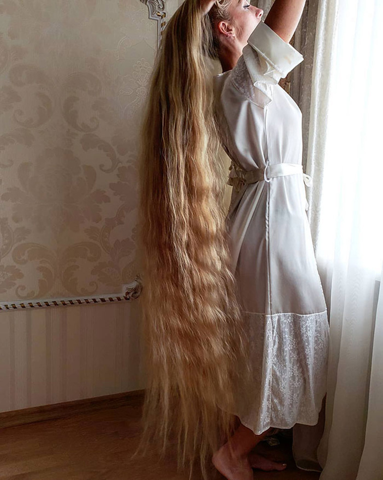 very long hair