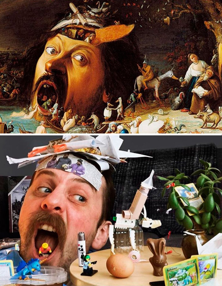 Recreating Famous Artworks