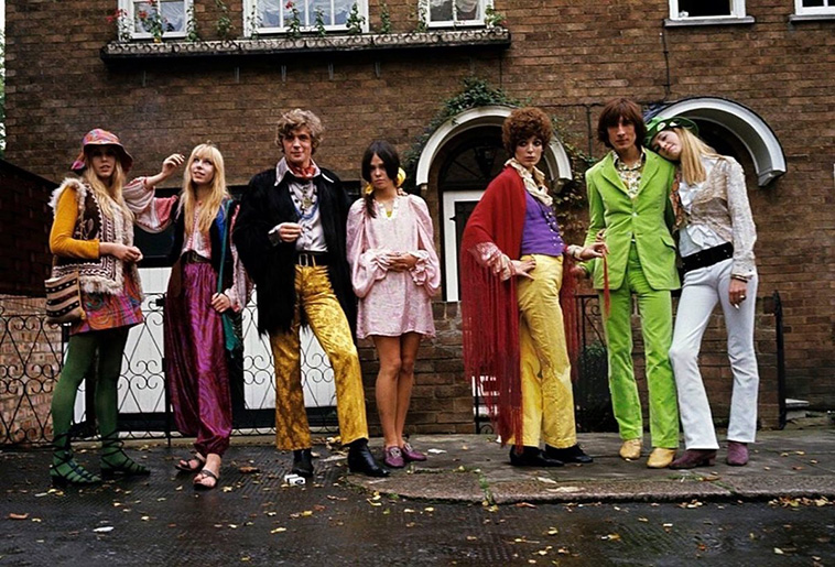 psychedelic fashion in london