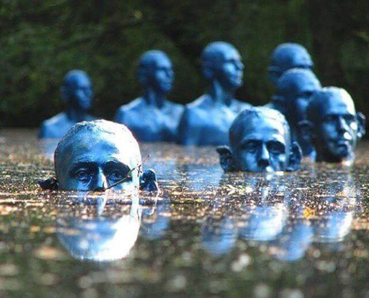 Sinking Sculptures 
