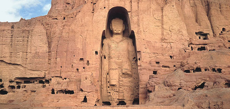Sasal Buddha at Bamiyan, Afghanistan