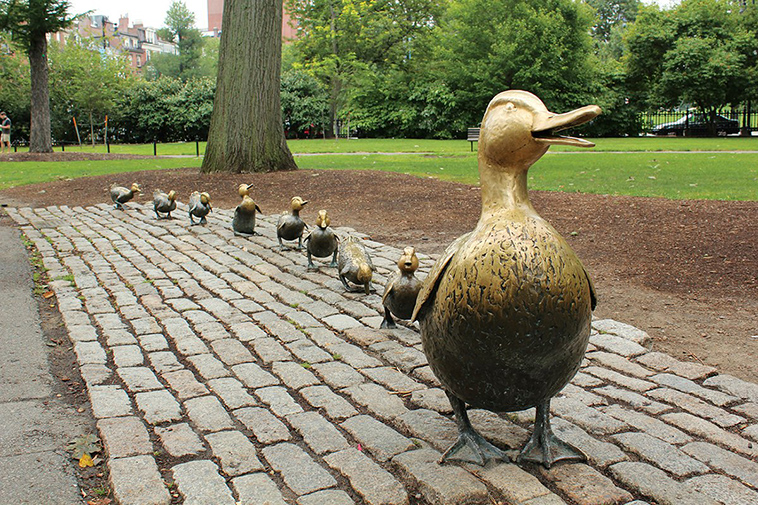 Make Way for Ducklings, Boston, Massachusetts