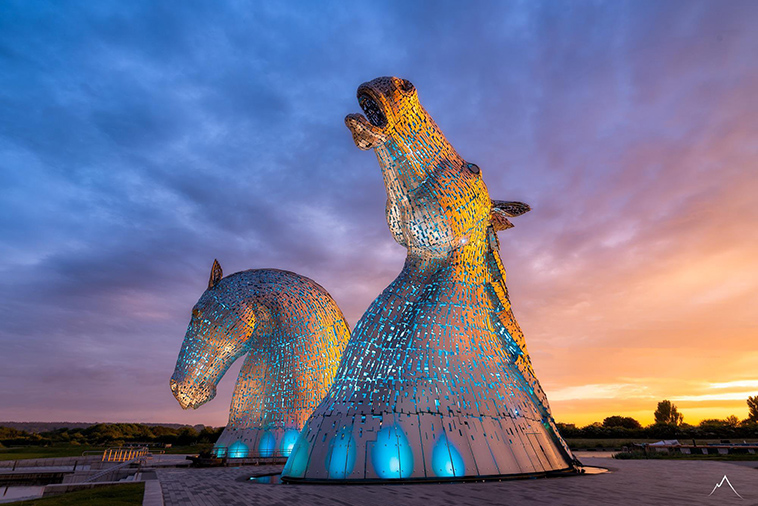 The Kelpies, Scotland
