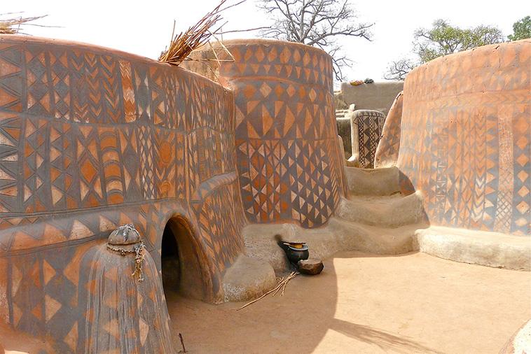 African Village art