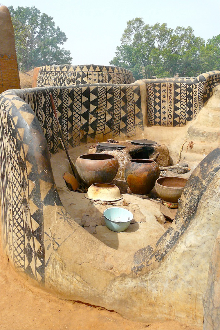 African Village art