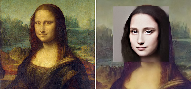recreating famous paintings