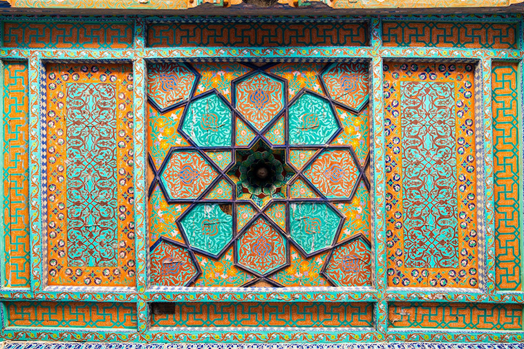 Ceilings of Uzbekistan