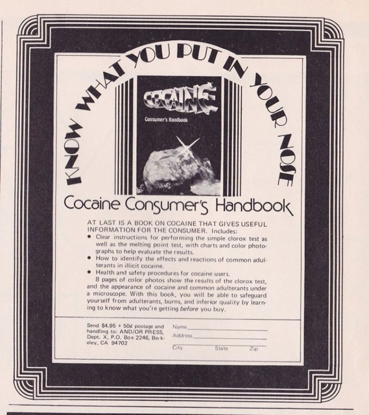 cocaine ads