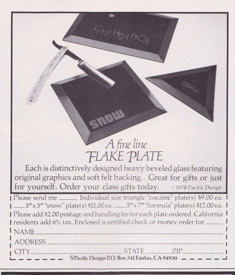 cocaine ads