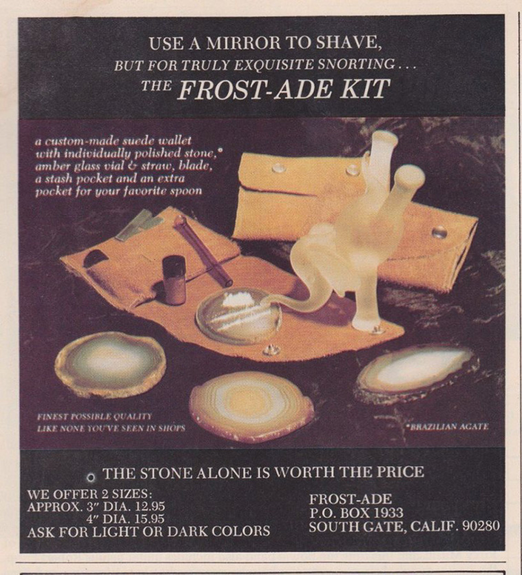 cocaine ads