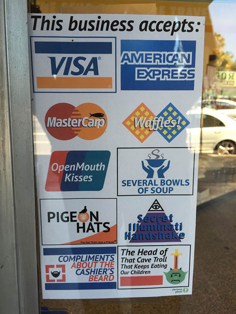 creative funny shops